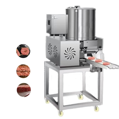 Automatic Beef Patty Processing Machine Hamburger Meat Pie Making Machine with Motor Divisora De Masa