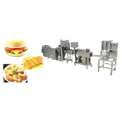 Buy Chinese manufacturer hamburger patty forming machine hamburger bun production line online manufacture