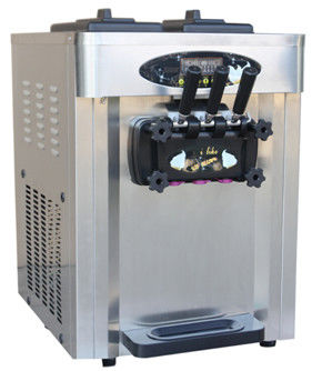 Buy Three Flavor Ice Cream Machine 1800w Restaurant Soft Serve Ice Cream Making Machine online manufacture