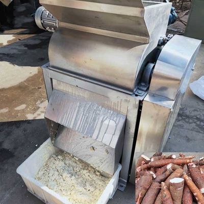 Buy Lost Cost Easy Operation High Efficiency Cassava Grating Machine Cassava Grater for Cassava Flour / Garri Processing online manufacture