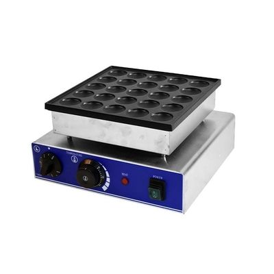 Buy Commercial Snack Equipment 25 Holes Electric Muffins Machine Mini Pancake Waffle Maker Pancake Machine online manufacture