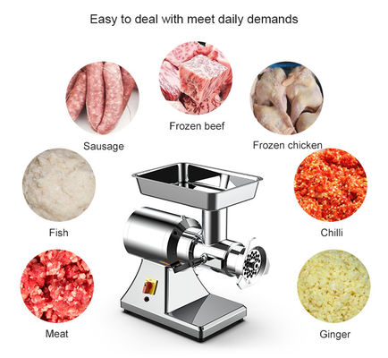 Buy New Product Electric Meat Mincer Mixer Italian Commercial Meat Mincer 180kg/H online manufacture