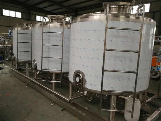 Buy Customized CIP System Clean In Place Condensed Milk Production Line For Dairy Production Line online manufacture