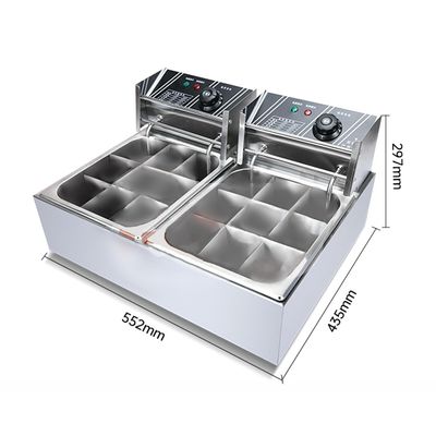 Buy 10L 9 Grids Commercial Meatball Hot Pot Food Kanto Cooking Machines Factory Price online manufacture