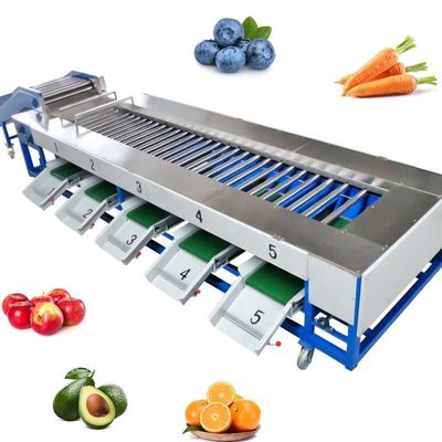 Buy Fruit Weight Selecting Fruit Vegetable Processing Machine For Grading Sorting Fruit online manufacture
