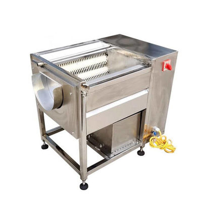 Buy Vegetables And Fruits Automatic Industrial Potato Ginger Lotus Root Papaya Sweet Potato Washing And Peeling Machine online manufacture