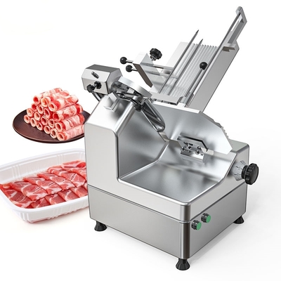 Buy Commercial Full Automatic Meat Slicer Stainless Steel Long Service Life Beef Slicing Machine Electric Meat Machine online manufacture