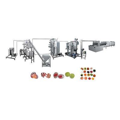 Hard boiled candy making machine hard candy production line with low price