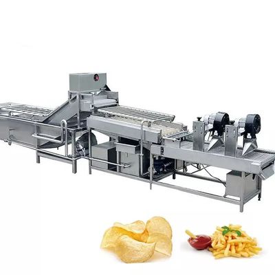 Semi-automatic potato chips production line frozen french fries making machine potato chips machine for sale