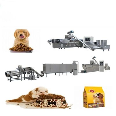 Automatic Industry Dry Pet Animal Food Full Production Line Processing Machine Kibble Dog Food Making Machine