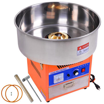 Durable Commercial Electric Cotton Candy Floss Machine 1.08kw