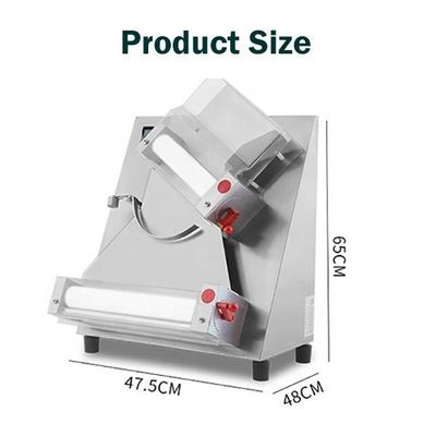 Pizza Dough Press Machine / Pizza Dough Roller Machine 480*560*700mm