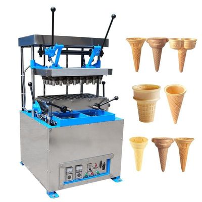 High Productivity Commercial Ice Cream Cone Machine 30pcs/Min 3.6KW 80 KG