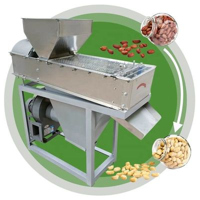 Dry Pine Nut Red Skin Groundnut Peeler Small Peanut Peeling Machine Automtic