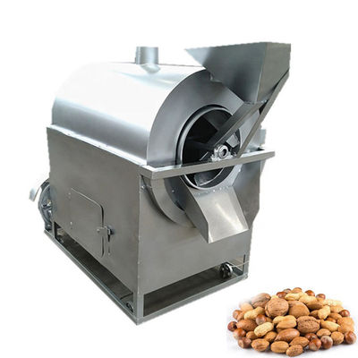 Automatic Commercial Grain Soybean Pistachio Roasting Machine 25-500kg/H