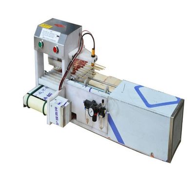Small series automatic meat skewers machine