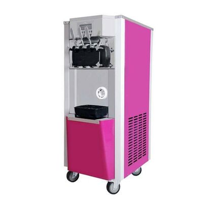Hot selling soft three flavor ice cream maker machine