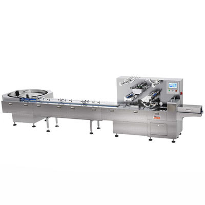 High Speed Automatic Chocolate Mint Candy Pillow Packaging Machine 2.5kw