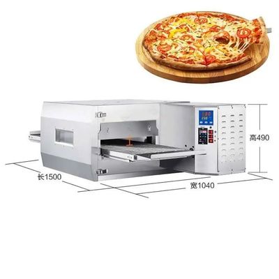 Commercial Automatic Electric Gas Pizza Oven Machine For Fast Food Restaurants