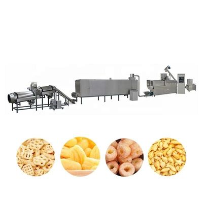 Snack Biscuit And Corn Puff Production Line Easy In Installation