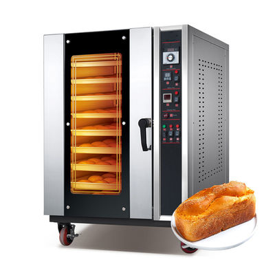 Durable Long Service Life Bread Baking Oven Commercial Stainless Steel Material