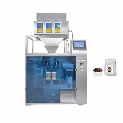 Automatic Zipper Bag Potato Chips Biscuit Packaging Snack Food Granule Pouch Filling Sealing Packing Machine